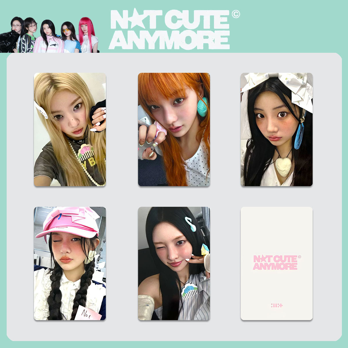 5Pcs Ill-It Cards, Not Cute An - Anime Merch Store recension och pris