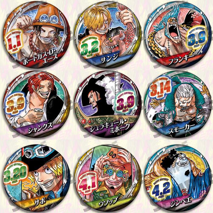 One Piece Anime Badge Pin Set  - Anime Merchandise In Chinese recension och pris