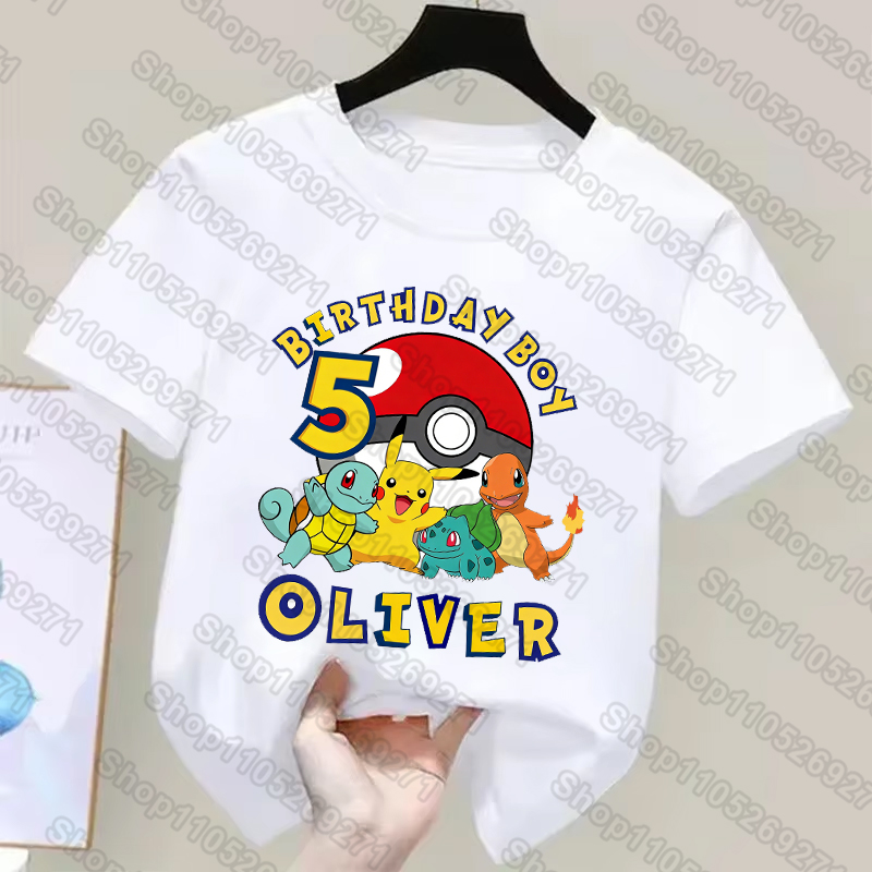 Pokemons Children T Shirts Pik - Pokemon Anime Merchandise recension och pris