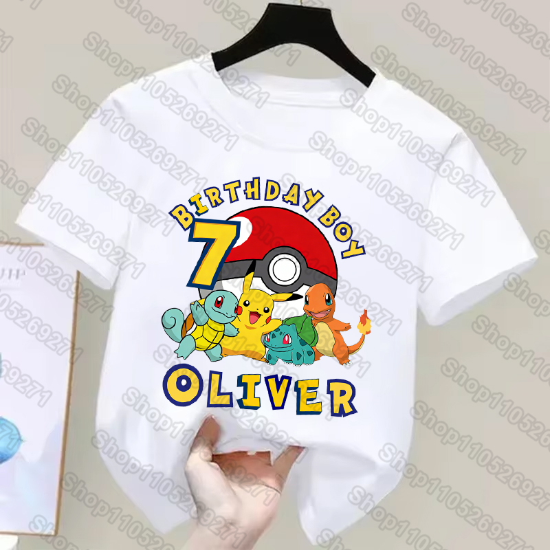 Pokemons Children T Shirts Pik - Pokemon Anime Merchandise recension och pris