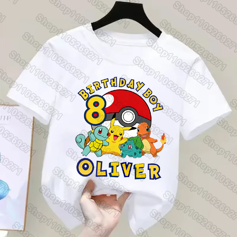 Pokemons Children T Shirts Pik - Pokemon Anime Merchandise recension och pris