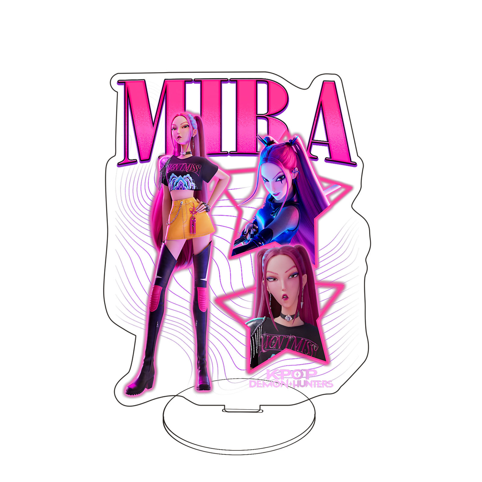 Music Girl Theme Acrylic Stand - Anime Merchandise In Chinese recension och pris