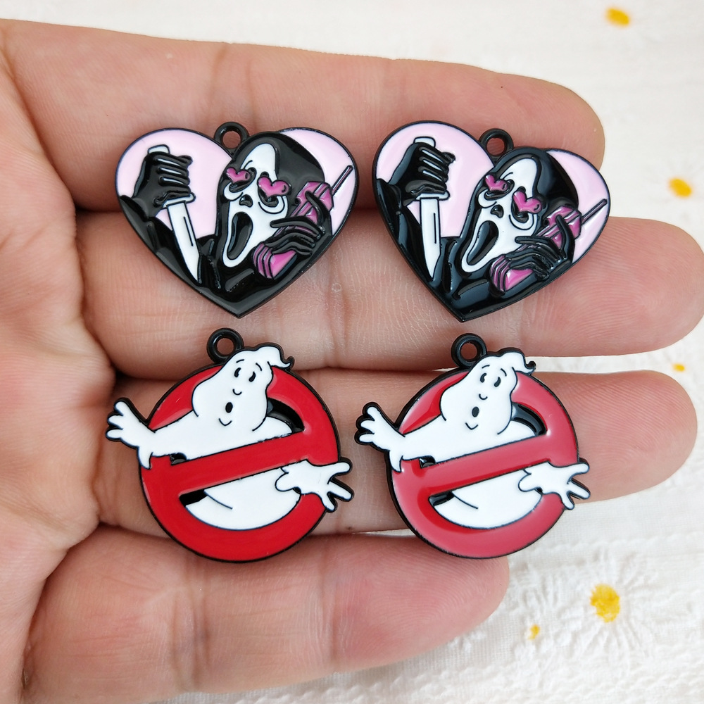 10pcs Cartoon Ghostbusters Dec - Anime Merchandise For Sale recension och pris