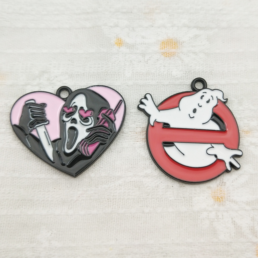 10pcs Cartoon Ghostbusters Dec - Anime Merchandise For Sale recension och pris