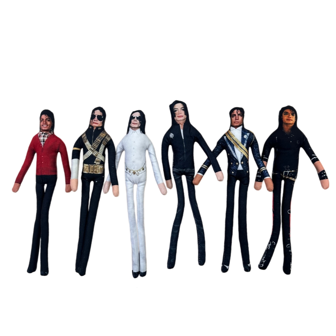 1-6pcs Michael Jackson Cosplay - Plush Doll Anime recension och pris